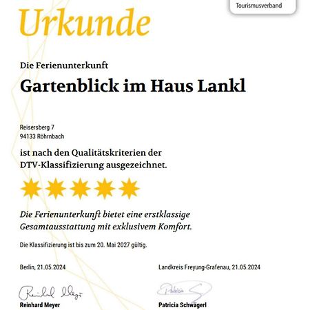 Ferienwohnung Lankl Im Bayerischen Wald Röhrnbach エクステリア 写真