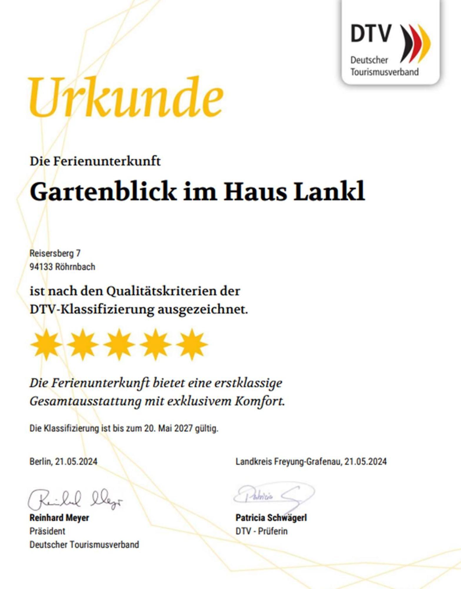 Ferienwohnung Lankl Im Bayerischen Wald Röhrnbach エクステリア 写真